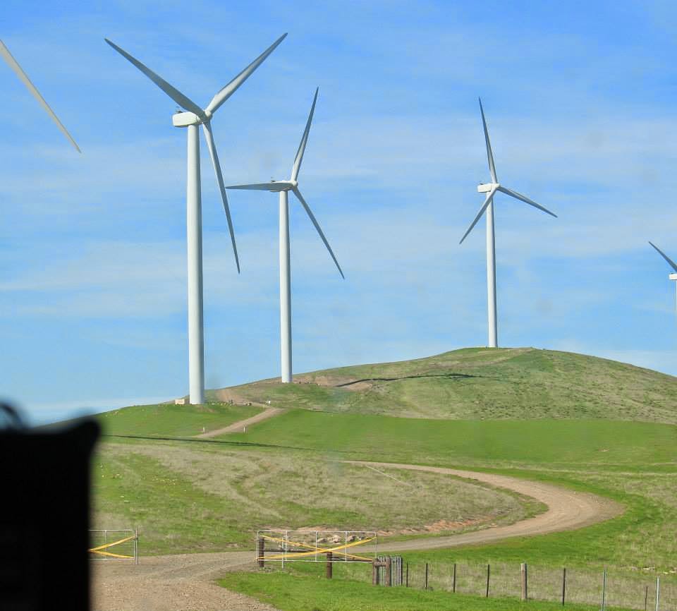 wind turbines