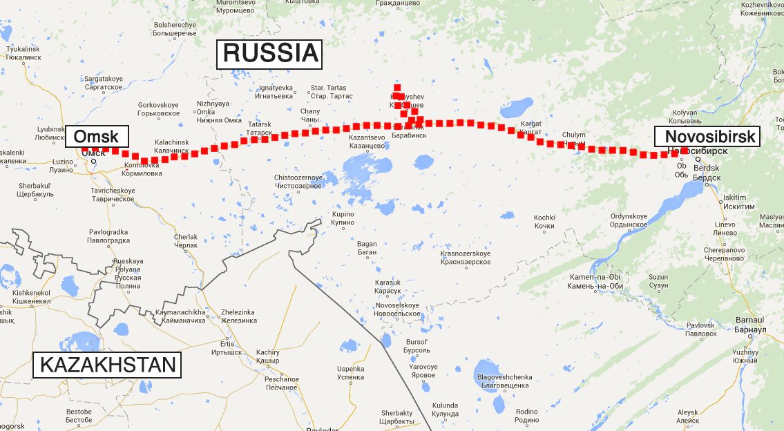 Омск барнаул жд билеты. Омск и Новосибирск на карте. Омск Барнаул карта. Трасса Омск Новосибирск карта. Маршрут поездов Новосибирск Купино.